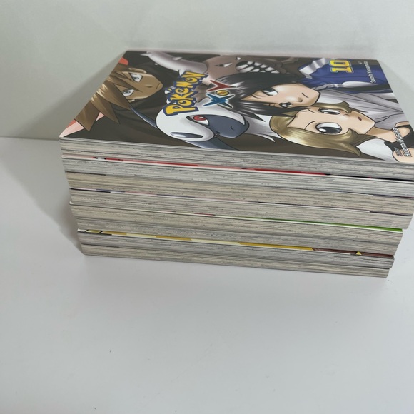 Lot of 8 Pokemon XY Manga Books Hidenori Kusaka - Picture 9 of 11